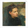 Portrait of Vera Repina, the first wife of the artist by Anonymous