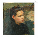 Portrait of Vera Repina, the first wife of the artist by Anonymous