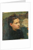 Portrait of Vera Repina, the first wife of the artist by Anonymous