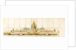 Architectural study for a Russian monastery by Anonymous