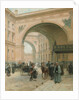 The Arch of the General Staff Building in St. Petersburg by Anonymous
