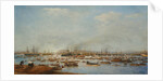 The Arrival Of The Russian Fleet Into Toulon Harbour, 1893 by Anonymous
