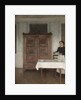 The maid laying the table, 1895 by Anonymous