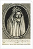 Portrait of the poet John Donne, frontispiece to Deaths duell, 1633 by Anonymous