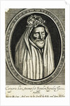 Portrait of the poet John Donne, frontispiece to Deaths duell, 1633 by Anonymous