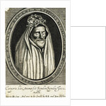 Portrait of the poet John Donne, frontispiece to Deaths duell, 1633 by Anonymous