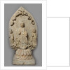 Votive Stele with Buddha and two Bodhisattvas, 534-550 by Anonymous