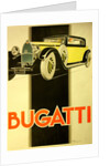 Bugatti, 1930 by Anonymous