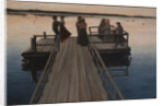 Dance on the landing stage, Symbolism by Anonymous