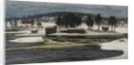 Winter day at the river Kymijoki, 1919 by Anonymous