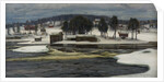Winter day at the river Kymijoki, 1919 by Anonymous