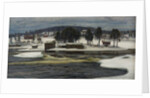 Winter day at the river Kymijoki, 1919 by Anonymous