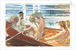 Väinämöinens Boat-ride (Väinämöisen venematka), 1905 by Anonymous
