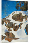 Snow on the cliffs, 1901 by Anonymous