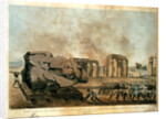 Mode in which the young Memnons head was removed by G. Belzoni, 1820 by Anonymous