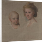 Luisa Maria and Maria Amalia of Naples and Sicily, future French queen, 1782 by Anonymous