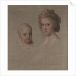 Luisa Maria and Maria Amalia of Naples and Sicily, future French queen, 1782 by Anonymous
