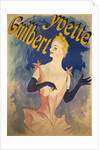 Yvette Guilbert, 1891 by Anonymous