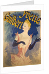 Yvette Guilbert, 1891 by Anonymous