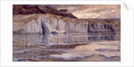 The icy water of Lake Märjelen, c. 1908 by Anonymous