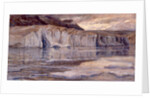 The icy water of Lake Märjelen, c. 1908 by Anonymous