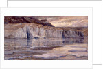 The icy water of Lake Märjelen, c. 1908 by Anonymous