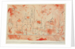 City with gothic cathedral (Stadt mit gotischem Muenster), 1925 by Anonymous