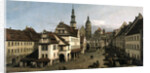The Market place in Pirna, 1753-1754 by Anonymous