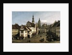 The Market place in Pirna, 1753-1754 by Anonymous