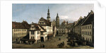 The Market place in Pirna, 1753-1754 by Anonymous