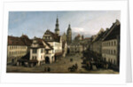 The Market place in Pirna, 1753-1754 by Anonymous