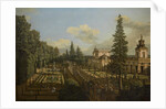 Wilanów Palace seen from the gardens, 1777 by Anonymous