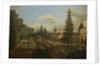 Wilanów Palace seen from the gardens, 1777 by Anonymous