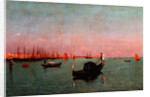 Gondola in the Lagoon, 1881 by Anonymous