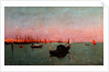 Gondola in the Lagoon, 1881 by Anonymous