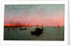 Gondola in the Lagoon, 1881 by Anonymous