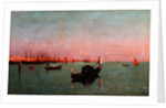 Gondola in the Lagoon, 1881 by Anonymous