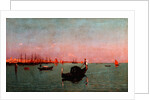 Gondola in the Lagoon, 1881 by Anonymous