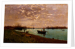 Canale della Giudecca, 1881 by Anonymous