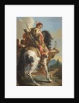 Hunter on Horseback, 1718-1725 by Anonymous