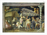 The Adoration of the Magi (Fresco from the Basilica di San Petronio) by Anonymous