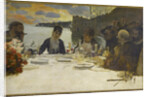 Dinner at Posillipo, after 1878 by Anonymous