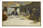 Dinner at Posillipo, after 1878 by Anonymous