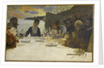 Dinner at Posillipo, after 1878 by Anonymous