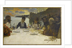 Dinner at Posillipo, after 1878 by Anonymous