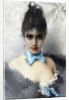 Portrait of an elegant Lady, 1887 by Anonymous