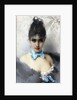 Portrait of an elegant Lady, 1887 by Anonymous