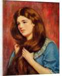Portrait of a Girl, c. 1890 by Anonymous