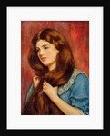 Portrait of a Girl, c. 1890 by Anonymous