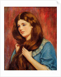 Portrait of a Girl, c. 1890 by Anonymous